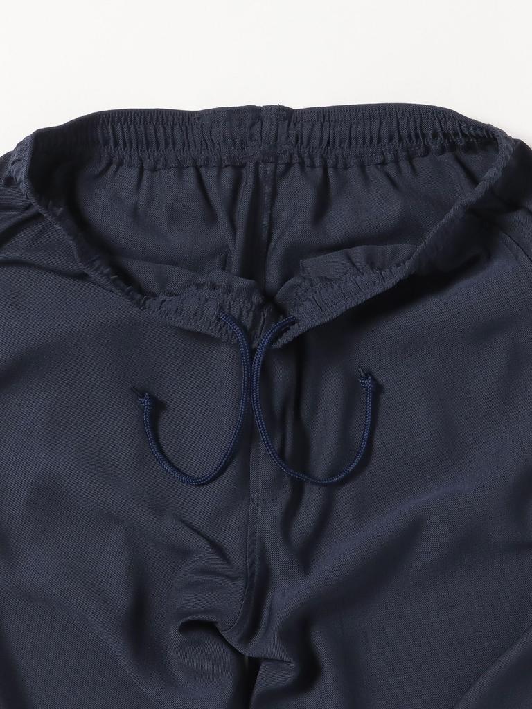 Beams Heart Men's Techlino Wide Ankle Pants, Blue, Size S