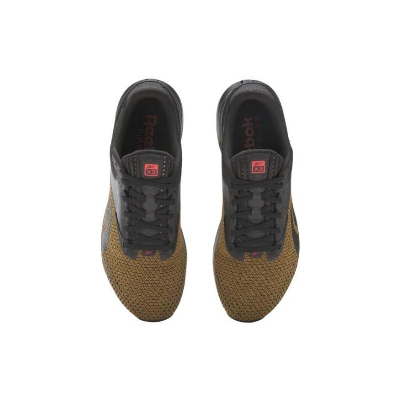 Reebok Nano X3 Унисекс Черный Court Brown Неоновый Вишневый 100033788
