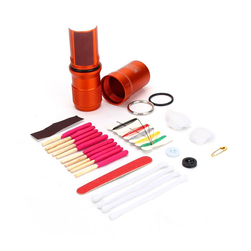 Водонепроницаемый контейнер-капсула с уплотнением, держатель для бутылки, коробка для инструментов для выживания EDC для походов на открытом воздухе