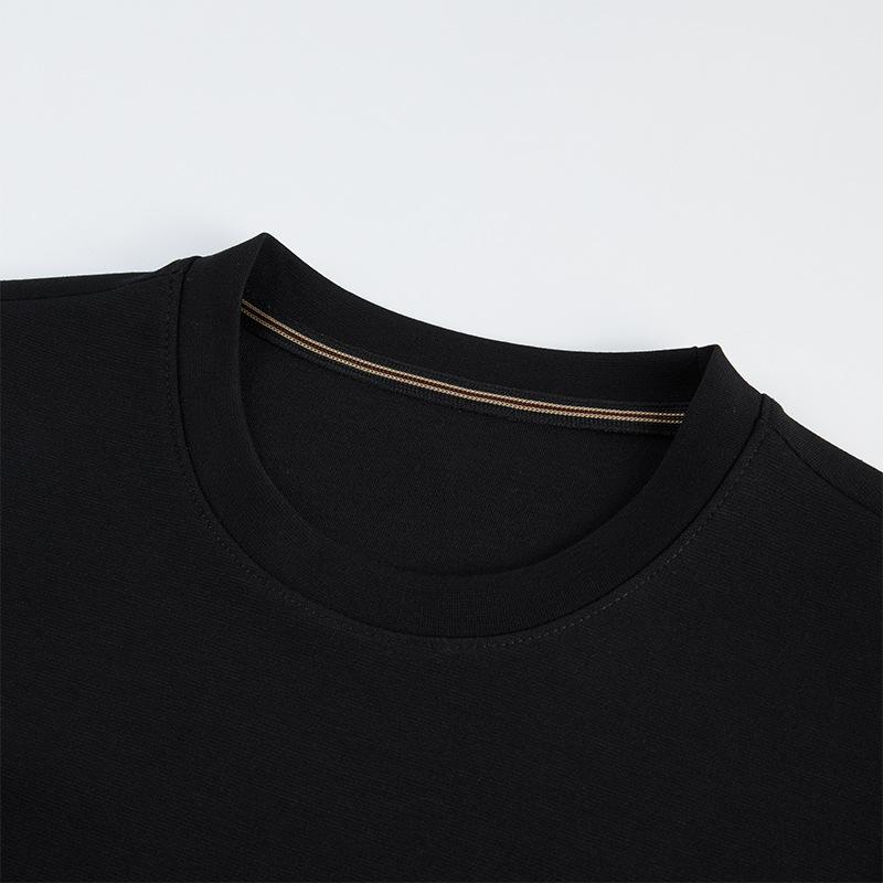 Spring Men'S Middle-Aged And Young Men'S Round Neck Long-Sleeved Casual Simple Soft And Comfortable Knitted Sweater