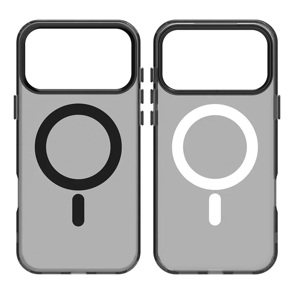 Модный чехол конфетного цвета, приятный для кожи, матовый, для iPhone 17 Air 16E 15 14 Plus 13 12 11 Pro Max, с поддержкой беспроводной зарядки, противоударный