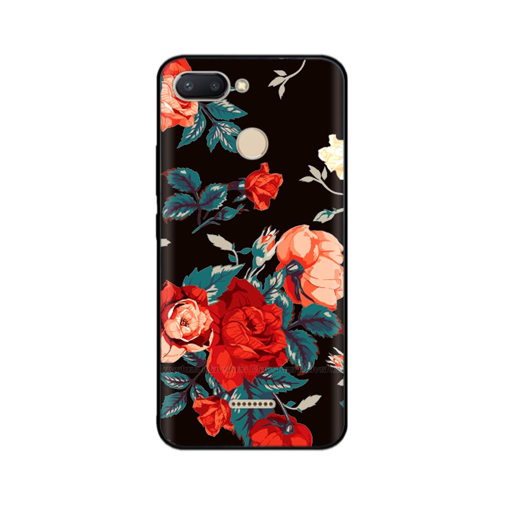 Силиконовый чехол для Xiaomi Redmi 6A Чехол Милый Мягкий ТПУ Чехол для телефона для Xiaomi Redmi 6 Redmi 6A Redmi6A a6 redmi6 Funda Чехол Coque