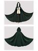 Hooded Medieval Cloak Costume for Halloween Party or Stage Performance