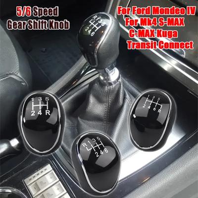 5/6-ступенчатая МКПП Ручка Переключения Передач Для Ford Mondeo Mk4 S-Max C-Max Focus Mk2 Mk3 Grand Kuga Рычаг Переключения Передач Наконечник Шарик Автоаксессуары