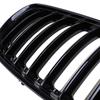 Глянцево-черная передняя решетка радиатора подходит для BMW X5 E53 2004-2006 серии X