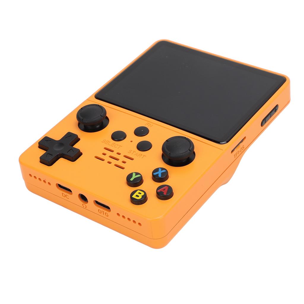 Игровая консоль R35s 3,5-дюймовый экран IPS HD 640x480 RK3326 1,5 ГГц поддерживает 20 основных симуляторов