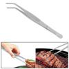 Plating Chef Serving Presentation BBQ Clip Barbecue Tongs Food Tweezer Stainless Steel