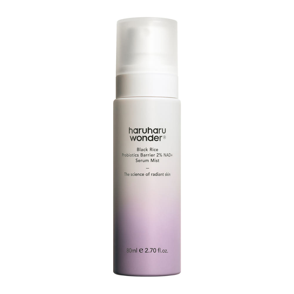 Haruharu Wonder Black Rice Probiotics Barrier 2% NAD+ Serum Mist 80ml Korean Hydrating Facial Mist