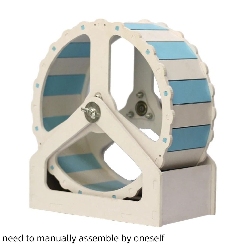 Animal Plastic Hamster Running Wheel Silent Stable Base Rodent Running Wheel 21cm Colorful Exercise Wheel for Small Animals