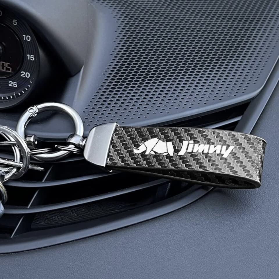 Брелок One Кейс для брелока из углеродного волокна для Jimny и Jimny Nomad Jimny, Sierra, JB64, (Черный цвет)