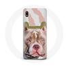 Case - MANIACASE - Samsung Galaxy A10 - Pitbull Dog - Soft - Brown