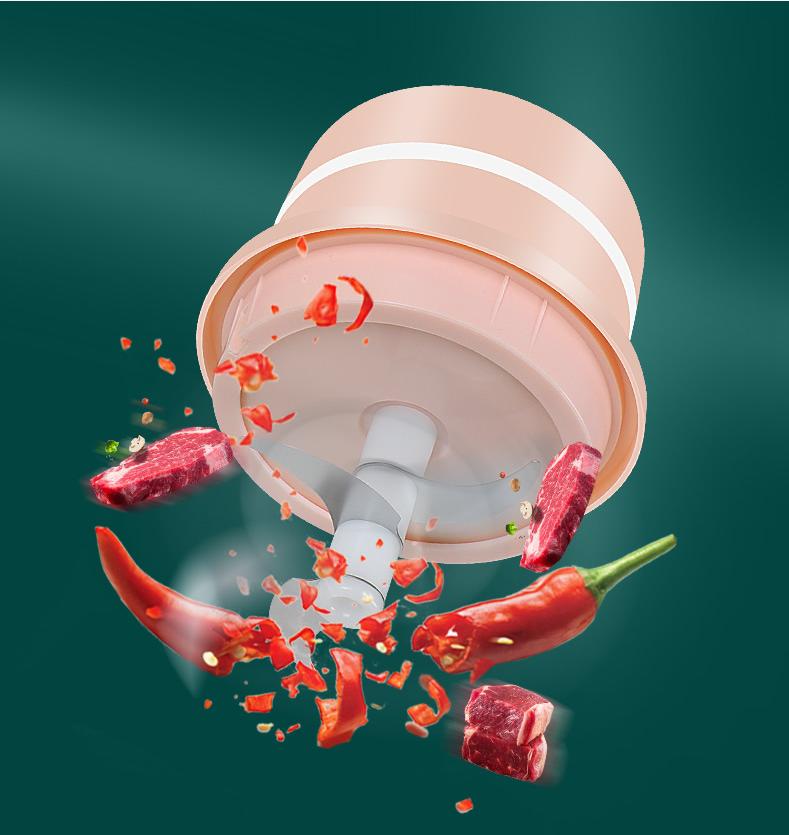 300 мл портативная USB-зарядка мясорубка измельчитель овощей давилка для чеснока измельчитель кухонные инструменты электрический кухонный измельчитель продуктов