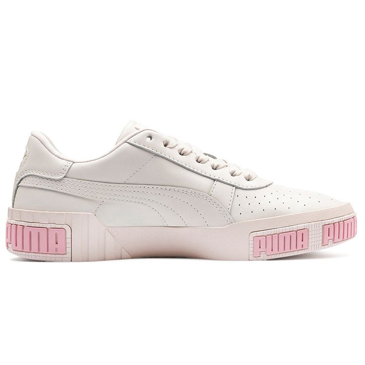 Puma Cali Bold Pastel Parchment Bridal Rose Женские Кроссовки Кремовые 370811-02
