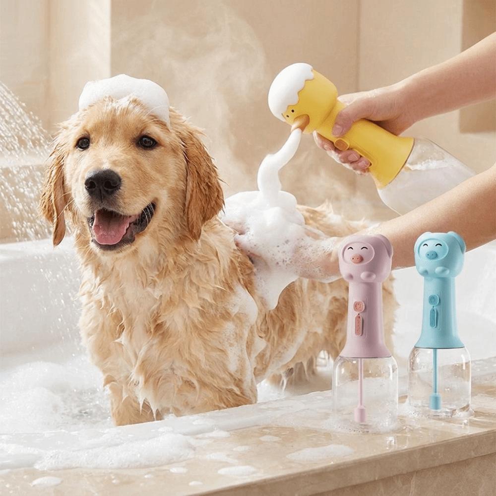 Pet Cleaning Bathing Pet Foam Maker Automatic Electric Bubble Machine Dog Cat Bathing Tool