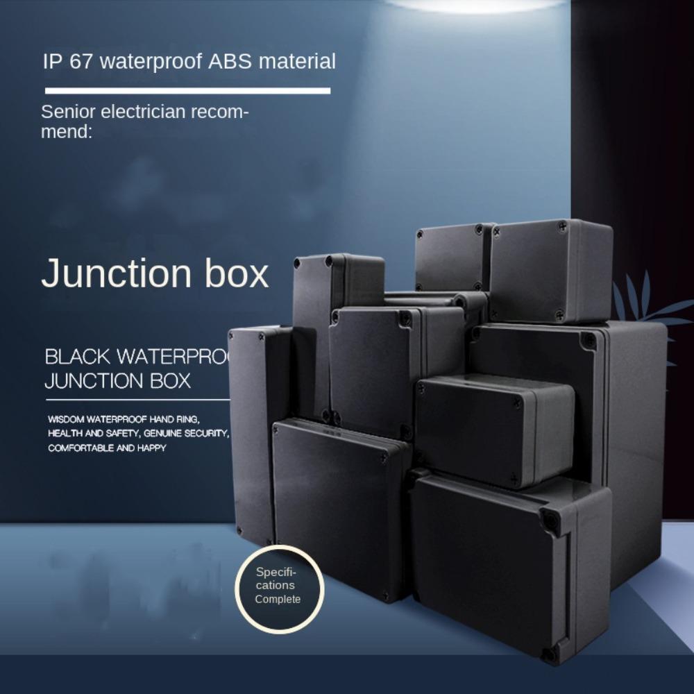 Waterproof Junction Box ABS Plastic Electronic Project Case Universal Instrument Housing