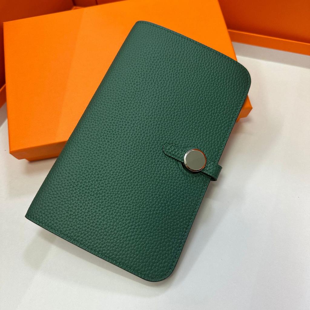 Первый слой togo коровья кожа портативная сумка для паспорта, длинный кошелек универсальный 2023 новый кожаный большая емкость сумка для мелочи