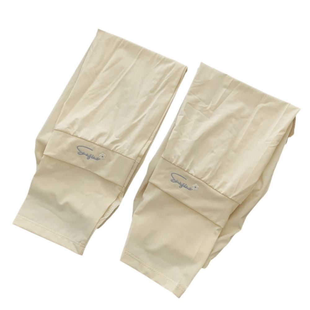 Защита рук Длинные рукава из ледяного шелка Свободные велосипедные перчатки Дышащие солнцезащитные накладки на руки Вождение