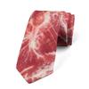 Adjustable Meat Style Design Tie Narrow Steak Food Printing Men Necktie  Shirt