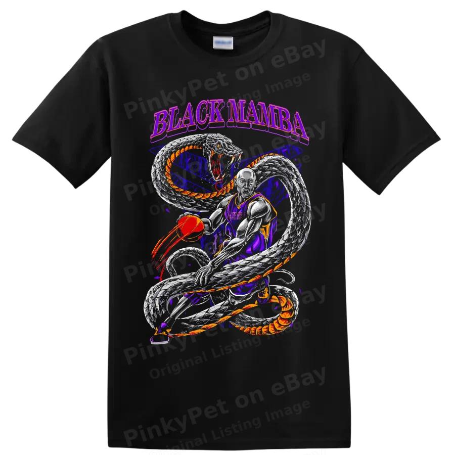 Vintage Basketball Snake T Shirt Retro Anime Court Art Graphic Tee Sports Gift