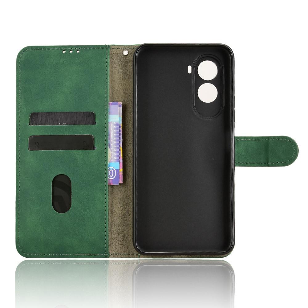 Для Xiaomi Poco M7 4G (США) (171 мм) Чехол из натуральной кожи с защитой от падений, чехол-книжка для телефона.