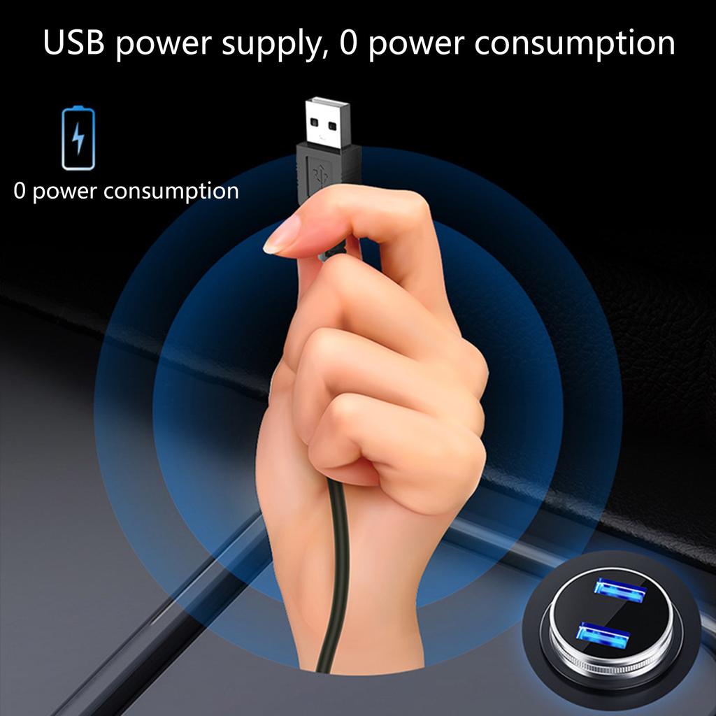 Автомобильный HUD проекционный дисплей КМ GPS Цифровой спидометр с 2,8-дюймовым светодиодным экраном для автомобиля, грузовика, внедорожника (Питание от порта USB)