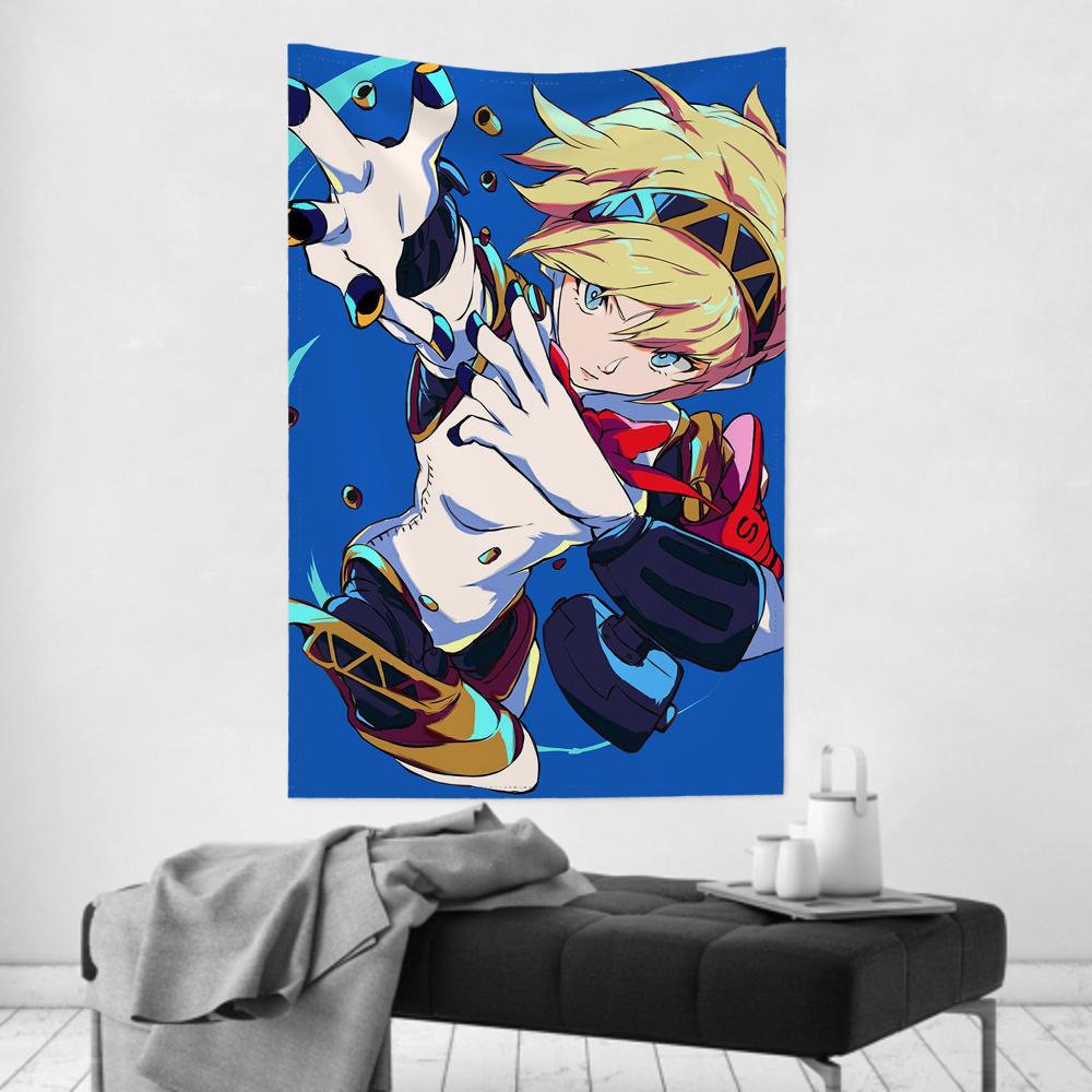 Aegis Анимированная игра P Persona 3 Гобелен Декор комнаты Настенное полотно Вечеринка Подвесной фон Декор комнаты Детская комната