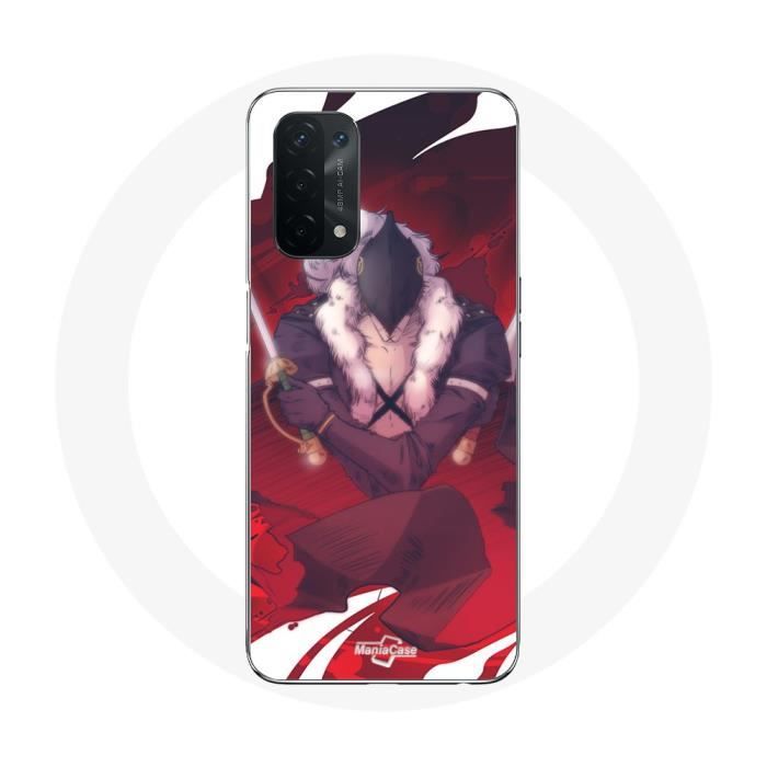 Coque - Maniacase - Oppo A74 5G - One Piece Drake Anime - Silicone - Souple
