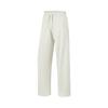 Li Ning Loose Straight Leg Sports Mid Waist Versatile Casual Pants Women Bottoms AKLU606-2
