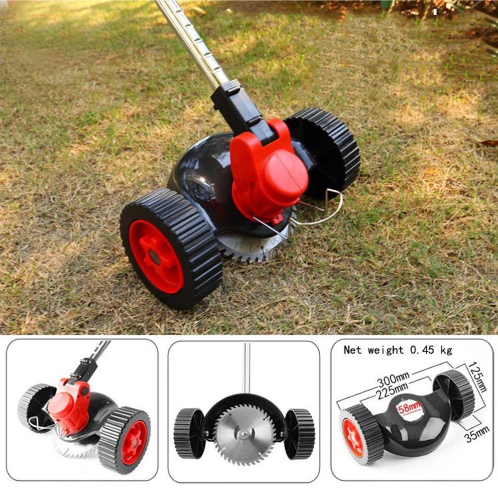 Universal Attachment Grass Cutter Auxiliary Wheels Grass Trimmer Support Wheel  Outdoor Garden