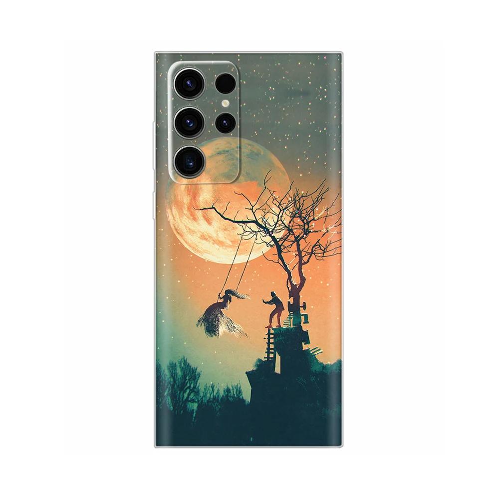 Mobile Phone Bag Case For Samsung S23 Ultra Soft Silicone Back Cover for Samsung Galaxy S23 Plus GalaxyS23 Cases Shell Para Etui