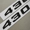 3D ABS Car Letters Logo 430i 430d Badge Sticker Emblem Decals For BMW 4 Series 430i 430d  G22 G26 G23 Tail Marking Accessories