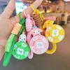 Adorable Silicone Cartoon Keychain With Rotating Charm Cute Gifts For All Occasions