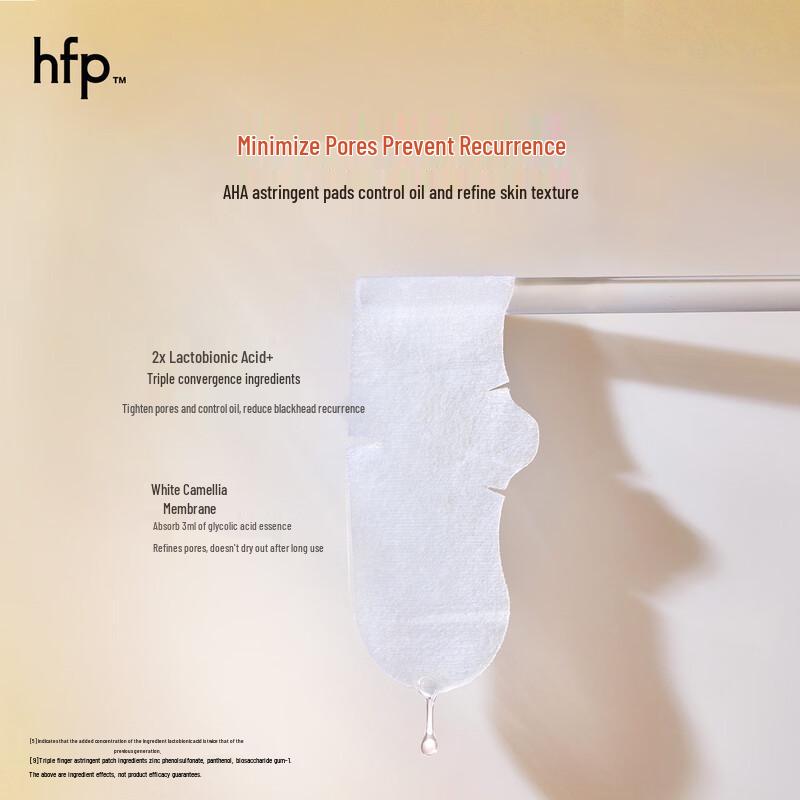 HomeFacialPro Lactobionic Acid Blackhead Removal Nose Strips