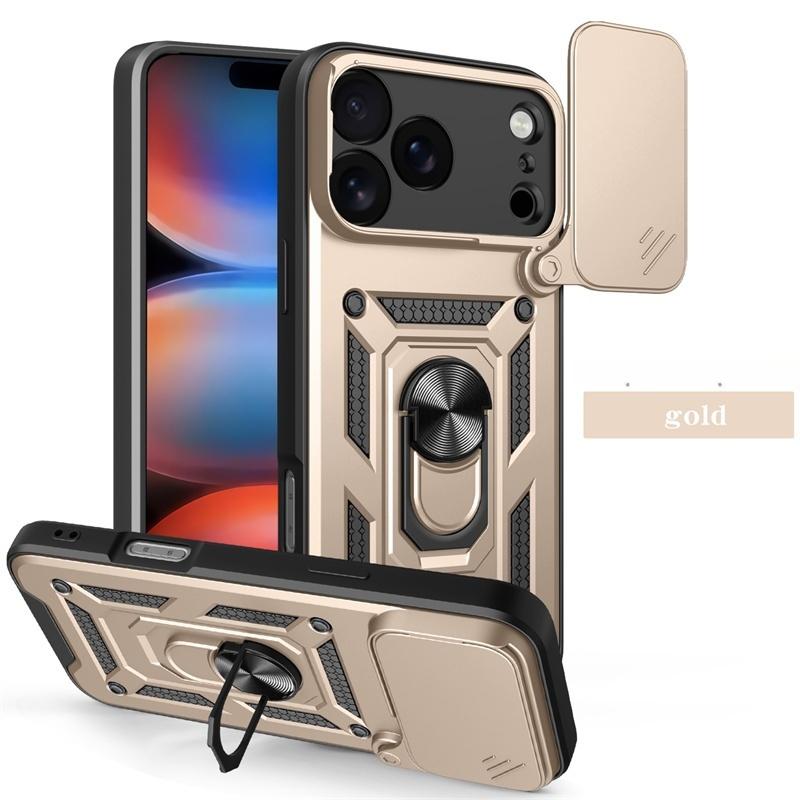 Броня Фунда для iPhone 17 Pro Max Чехол Автомобильный Магнитный Держатель Кольцо Чехол для iPhone17 Pro Air 17Pro Max Защитная Крышка для Объектива Камеры