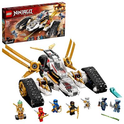 LEGO Ninjago Ультразвуковой истребитель 71739 Игрушечный автомобиль ниндзя для мальчиков от 9 лет и старше