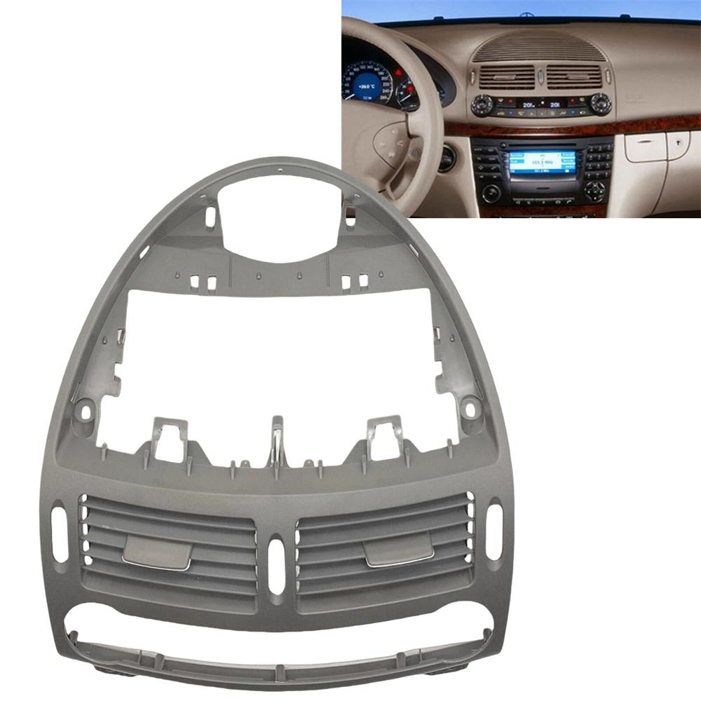 Front Center Air Vent Outlet Cover Grille For Benz E Class W211 2003-2008 Gray