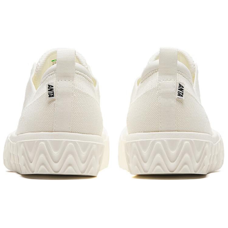 Anta Flyknit дышащие низкие кроссовки женские кроссовки белые 122428014-4