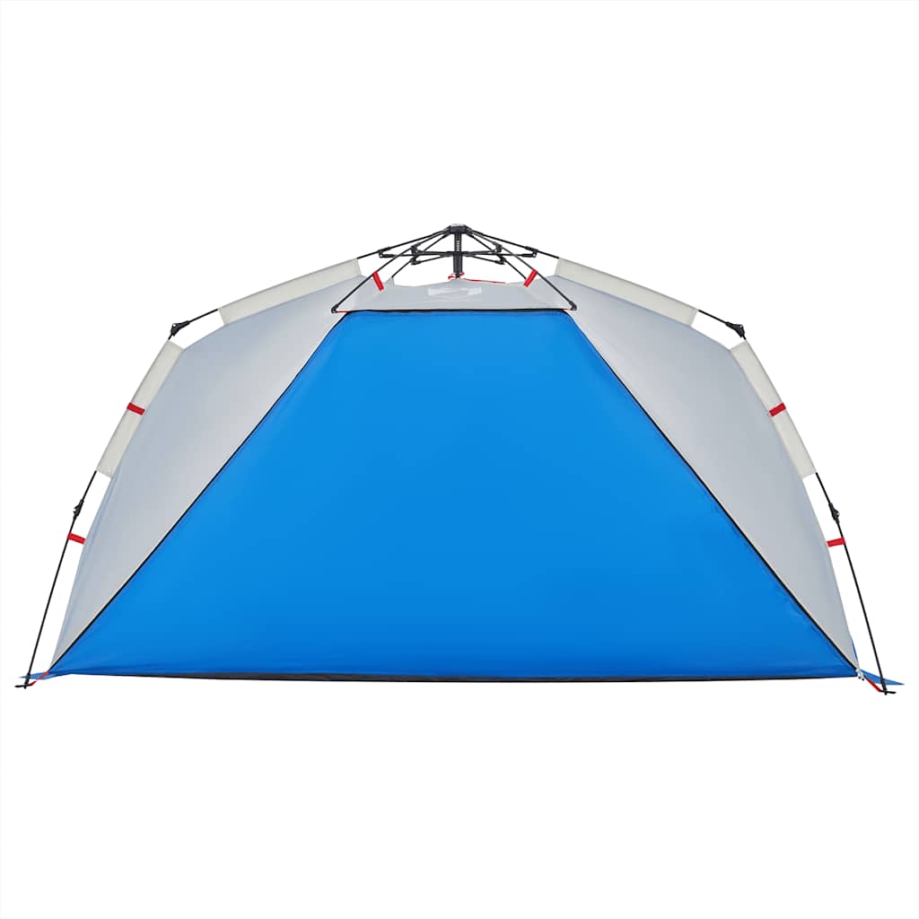 Beach Tent for 3 Persons Azure Blue Quick Release Waterproof