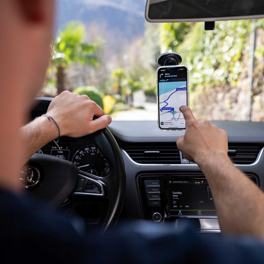 Sc Car Holder Sc10 Dash/Windshield Magnetic Black