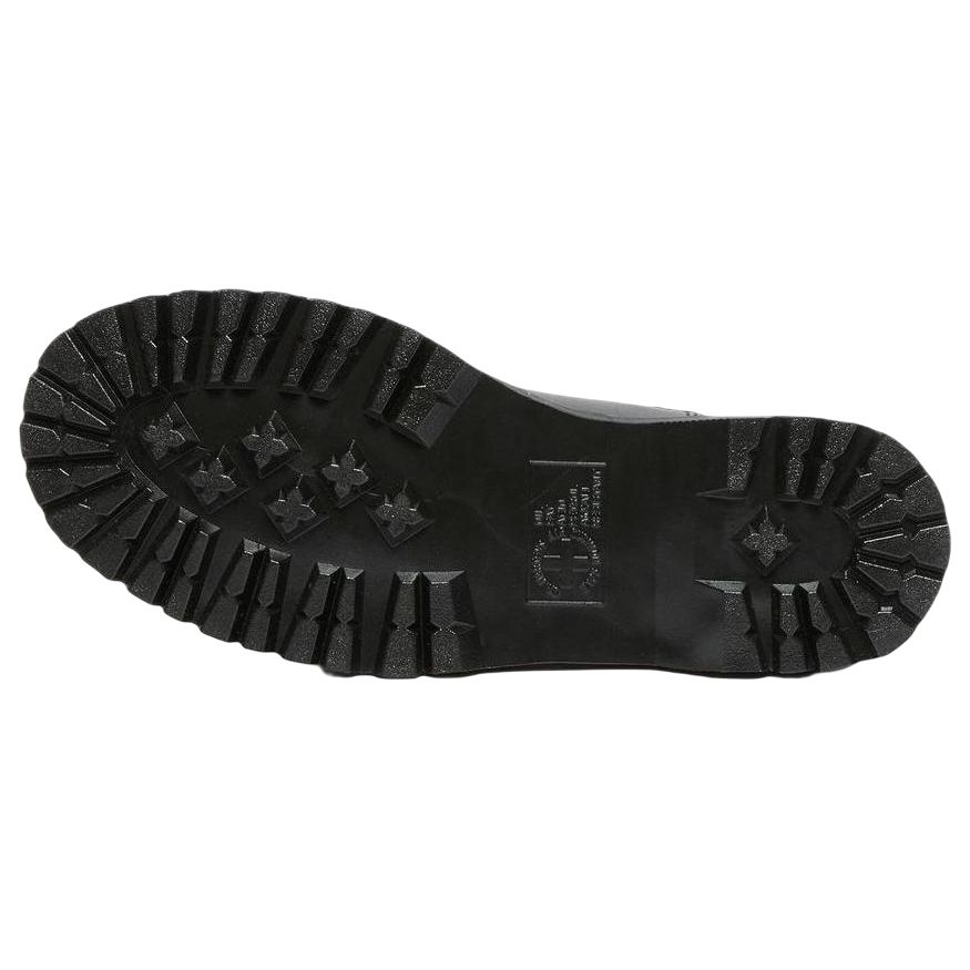 Dr. Martens ПУ Простые Модные Короткие Челси Унисекс ботинки Черные 27560001