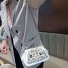 Сумка для ужина Charm Socialite Diamond Studded 2025 New Sweet Handheld Chain Shoulder Bag