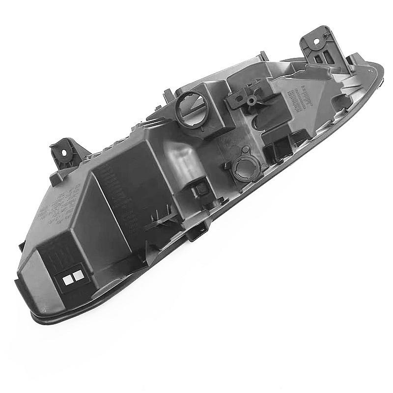 Совместимый черный пластиковый задний корпус фары для Tesla Model X (2016-2023)