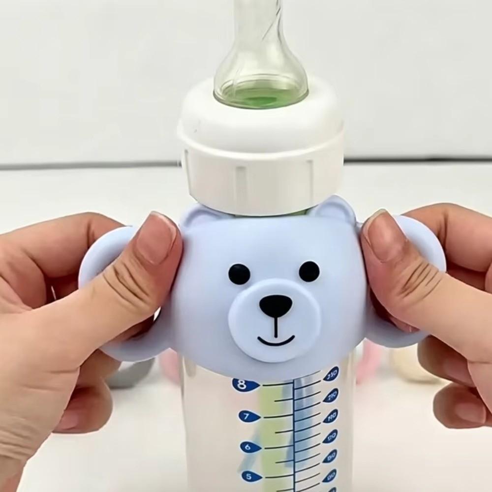 Removable Design Baby Bottle Handles Standard Caliber Bottle Grip Handle Toddler Training