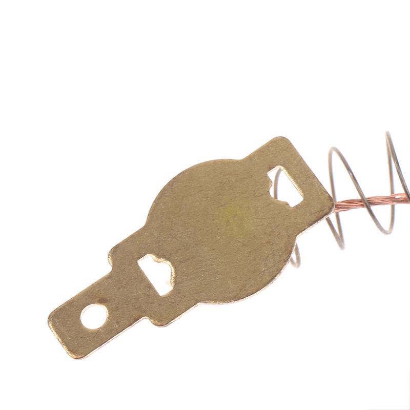 2Pcs Spring And Wires Electric Motor Carbon Brushes For Dust Collector Cleaner