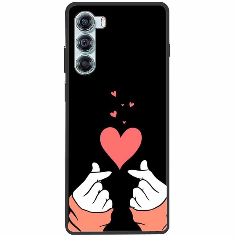 Крутой Мягкий Чехол Для Moto G200 5G Чехол G 200 Силиконовый Черный Защитные Чехлы Для Motorola Moto G200 5G Чехол для MotoG200 Милый