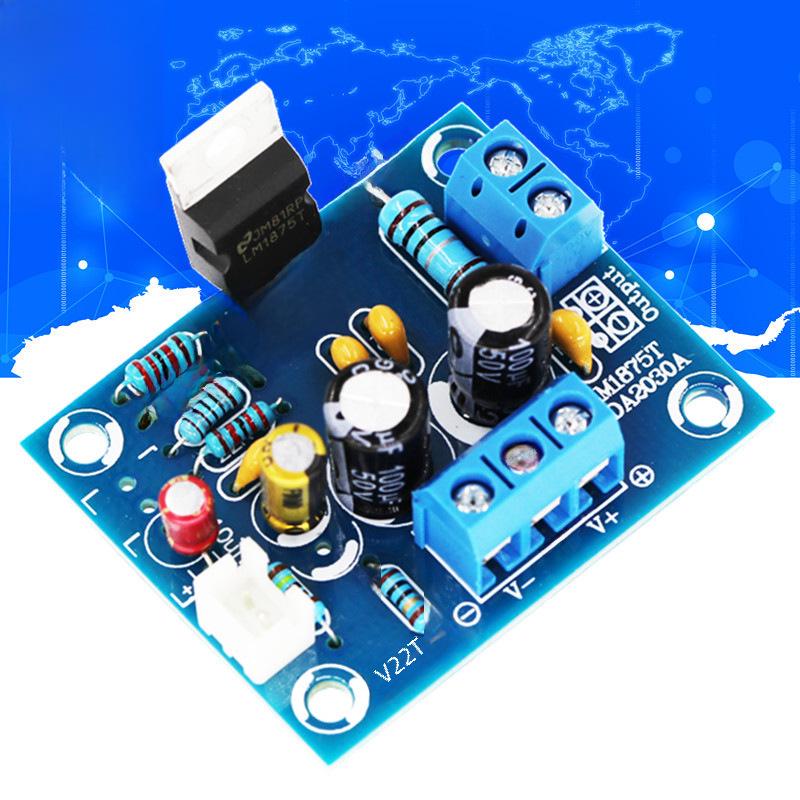 LM1875T Аудиофильский Hi-Fi Моно Усилитель DIY Кит - Рассыпные Детали
