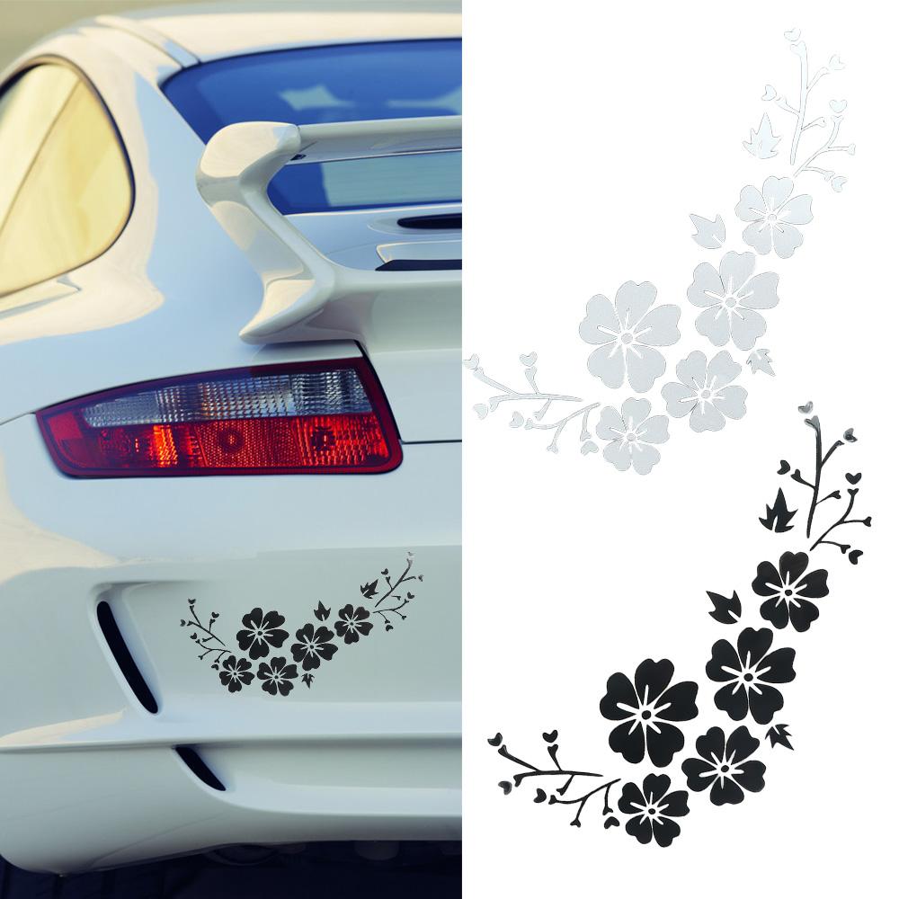 Exterior Accessories Auto Body Car Decoration Flower Pattern Car Sticker Car Styling Auto Decal