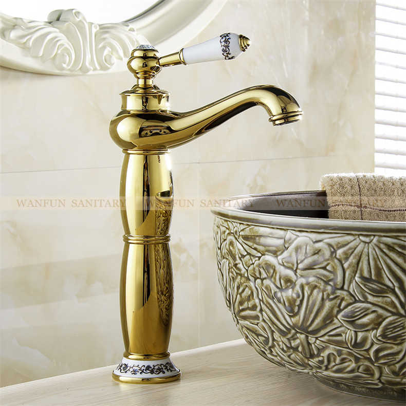 Basin Faucet Brass Chrome Silver Bathroom Sink Faucet Single Handle Ceramics Bathbasin Deck Hot Cold Mixer Water Tap Crane 2020L