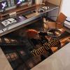 Custom Name Crystal Velvet Rug,Haikyuu Comfortable Anti Slip Floor Mat For Room Decoration