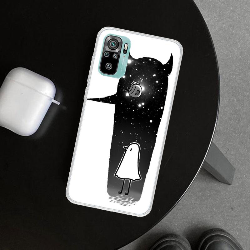 Чехол для телефона Oyasumi Punpun для Xiaomi Redmi Note 15 14 13 12 11 Pro Plus 14S 12S 11S 11T 11E 10S 10 Индивидуальные Fundas Redmi